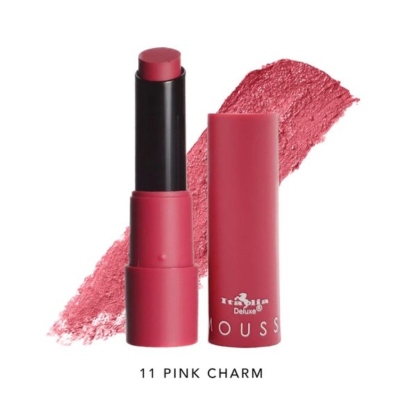 ⭐4/$15 Italia Deluxe Mousse Matte Lipstick Pink Charm - Picture 1 of 8